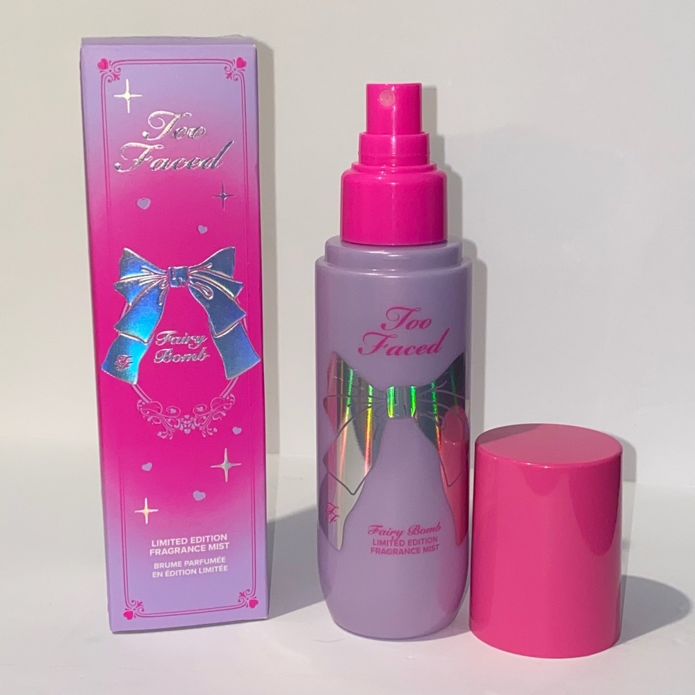 Too Faced Fairy Bomb Limited Edition Fragrance Mist 100 ml 3.38 oz Lavender Pink - Picture 3 of 3